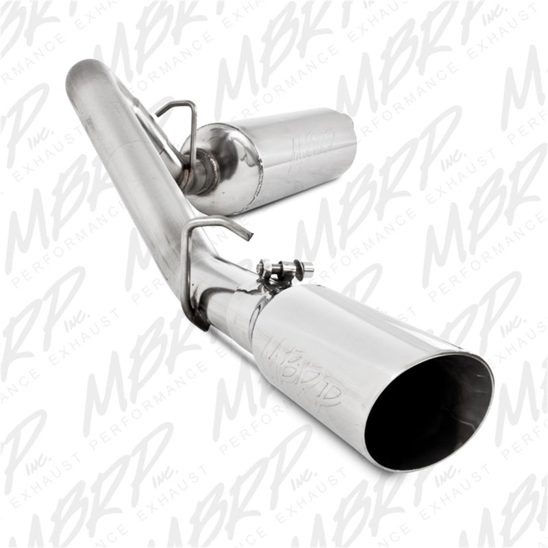 MBRP Armor Plus Series Cat Back Exhaust System for 1997-1999 Jeep Wrangler 2.5L & 4.0L - Single Side Exit with 3.5-inch Tip