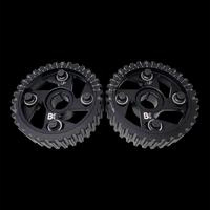 Brian Crower Honda B Series Black Adjustable Cam Gears (Pair) - Part BC8801B