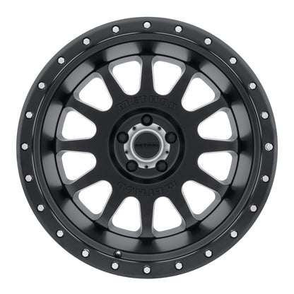 Method MR605 NV 20x10 Inch Matte Black Wheel with -24mm Offset and 5x5 Bolt Pattern