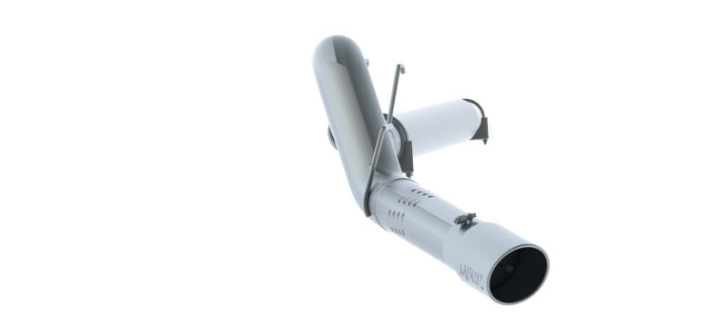 MBRP Armor Lite Series Exhaust System for 2008-2009 Ford F-250/F-350 with 6.4L Engine – Single Side Exit, 5-Inch Tip