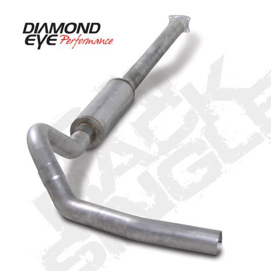 Diamond Eye Performance 4-inch Aluminum Catback Exhaust Kit for 2001-2005 Chevy/GMC 6.6L Duramax 2500/3500