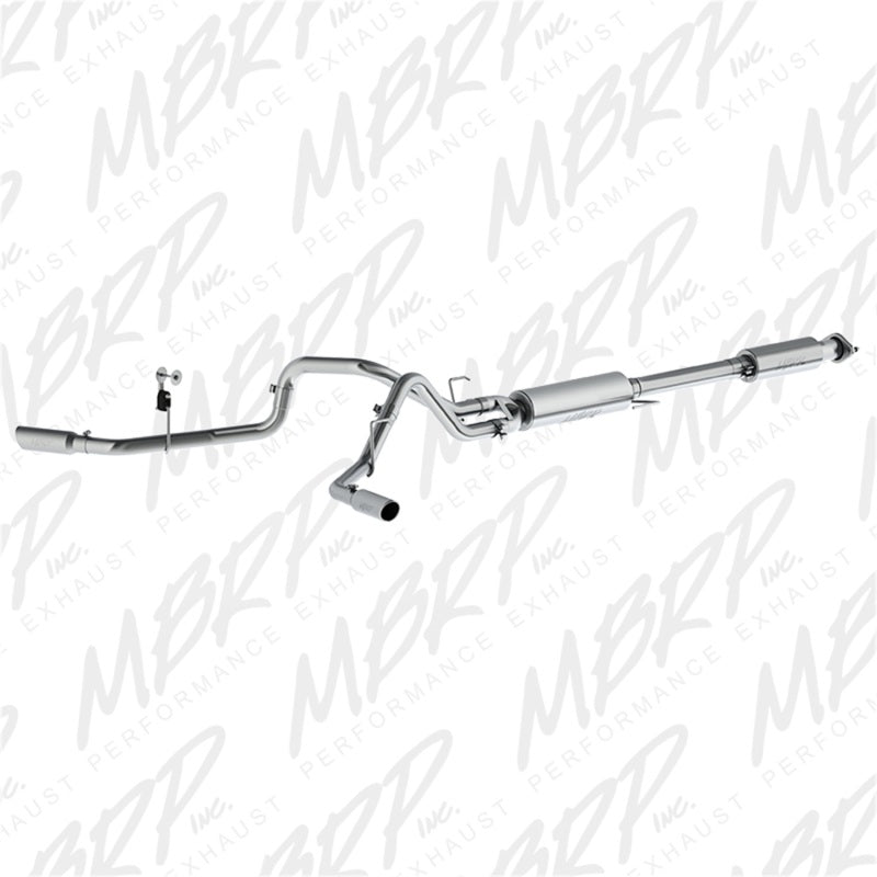 MBRP Armor Lite Series 2015-2016 Ford F-150 5.0L Dual Split Side Exit Exhaust System with 3.5-inch Tips