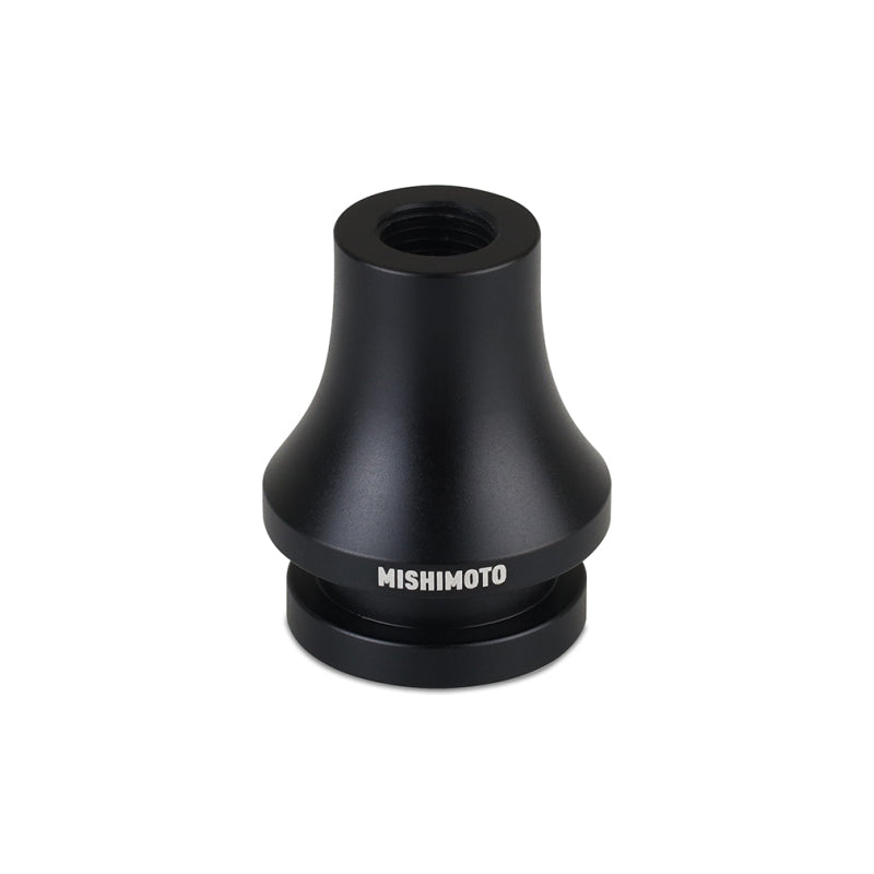Mishimoto Shift Boot Retainer and Adapter M12x1.25 in Black for Improved Gear Shifter Fit