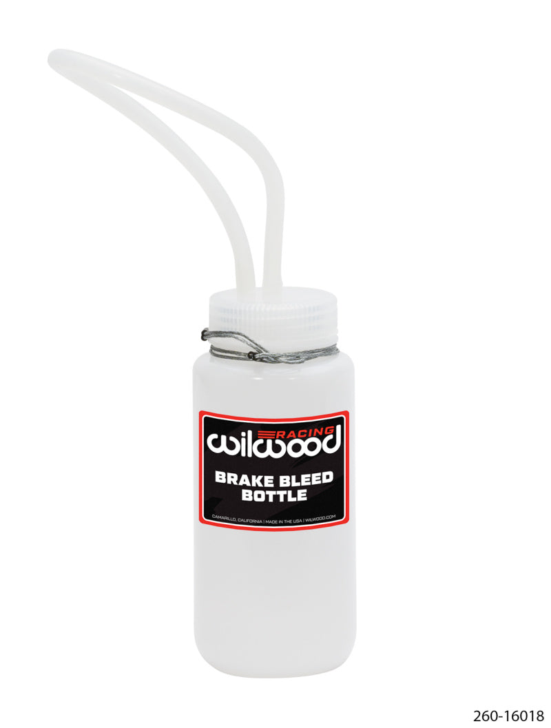 Wilwood Brake Bleed Bottle with Tubing – Efficient Brake Fluid Maintenance Tool