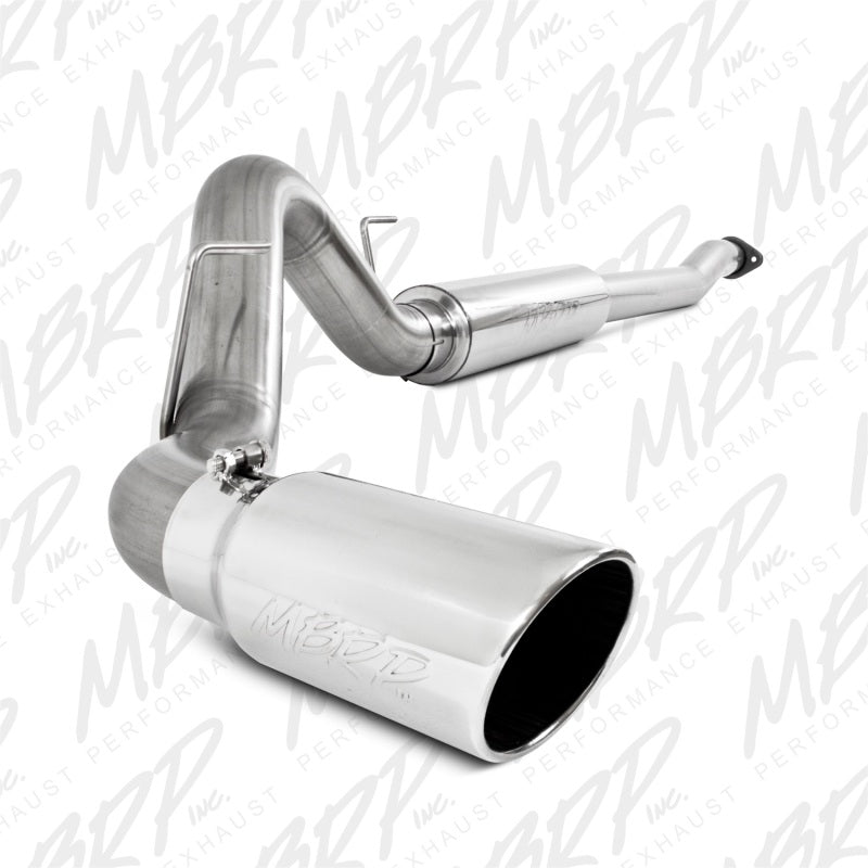 MBRP Armor Plus Series 11-13 Ford F-150 3.5L V6 EcoBoost 4-Inch Cat Back Exhaust System with Single Side Exit and T409 Stainless Steel Construction