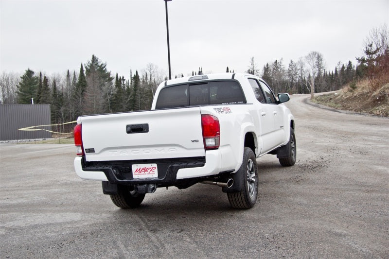 MBRP Armor Plus Series 2016-2017 Toyota Tacoma 3.5L Cat Back Exhaust System with Single Side Exit and 4-Inch Tip
