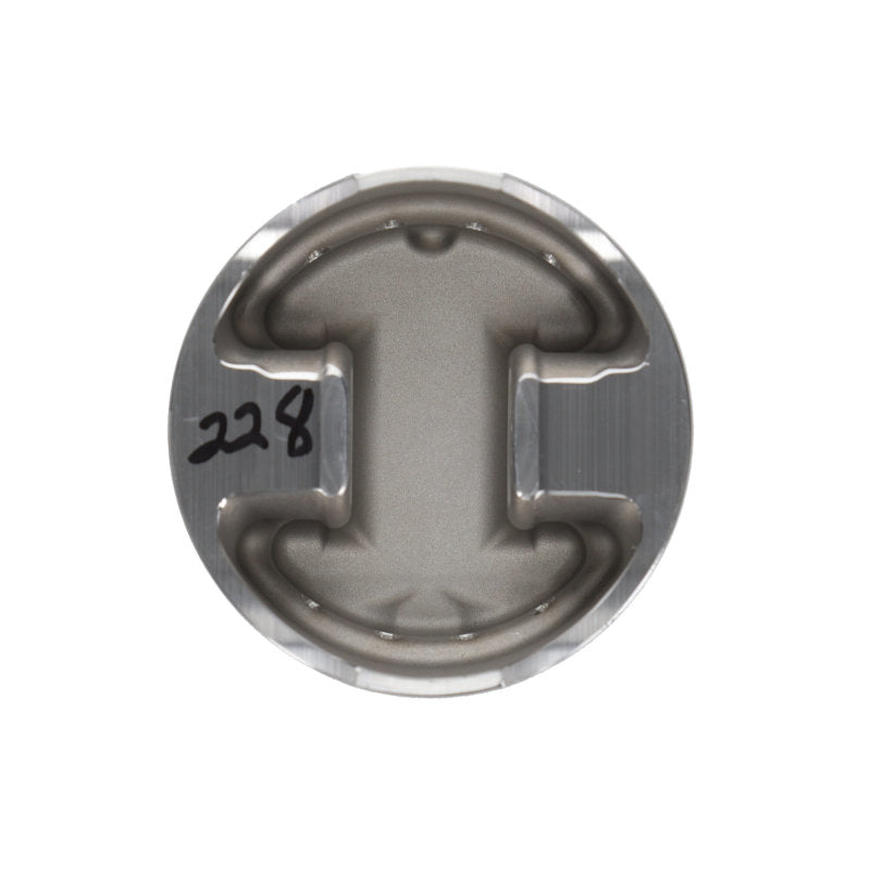 Wiseco K543M755 Honda D16Y8 Forged Racing Pistons Set - 75.50mm Bore, 29.15mm Compression Height, 0.748in Pin Diameter