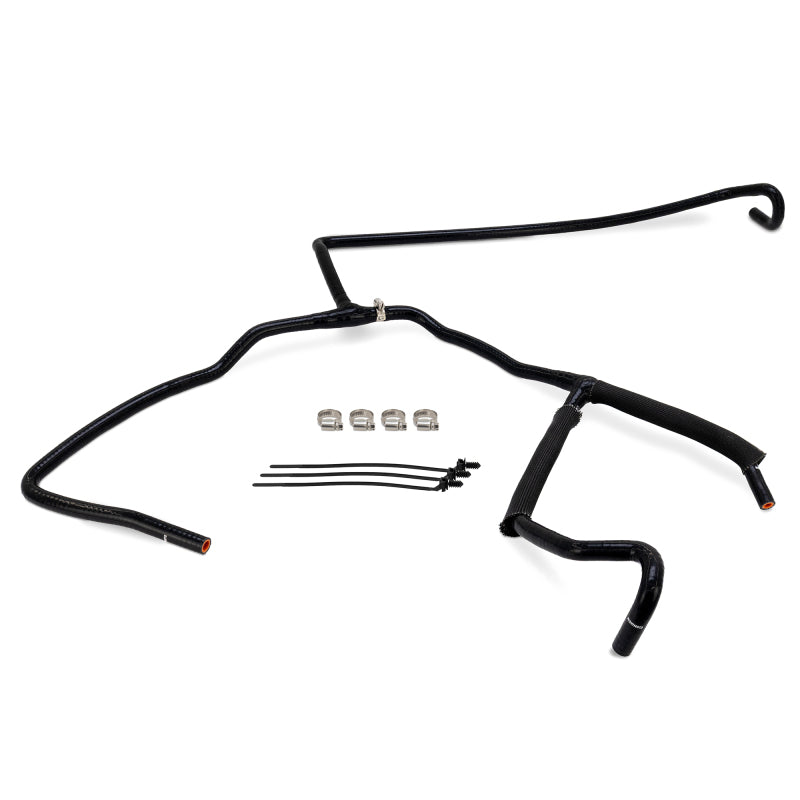 Mishimoto 11-14 Ford 6.7L Powerstroke Coolant Overflow Hose – Silicone Replacement with One-Way Valve