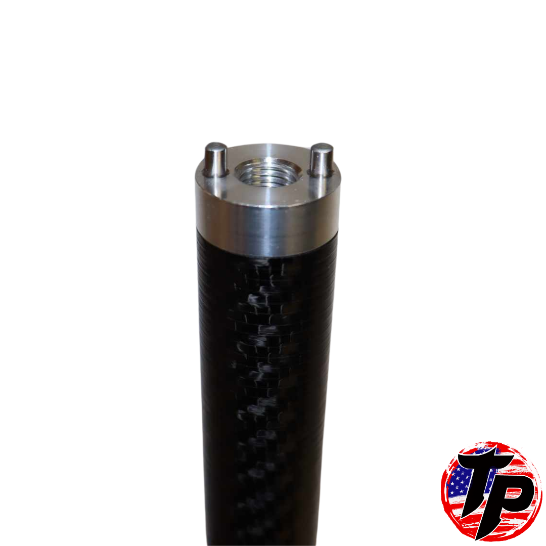 6" Revolver Lock Carbon Fiber Extended Shift Lever - image 3