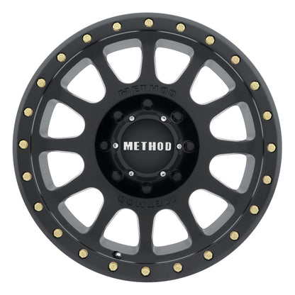 Method MR305 NV 20x10-Inch Matte Black Wheel with -18mm Offset and 8x170 Bolt Pattern