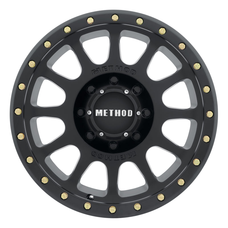 Method Wheels MR305 NV 17x8.5 Black Alloy Wheel with 8x170 Bolt Pattern and 0mm Offset