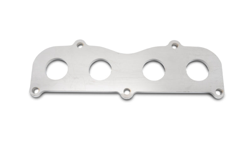Vibrant T304 Stainless Steel Exhaust Manifold Flange for Toyota 2AZFE Engine - 3/8 Inch Thick