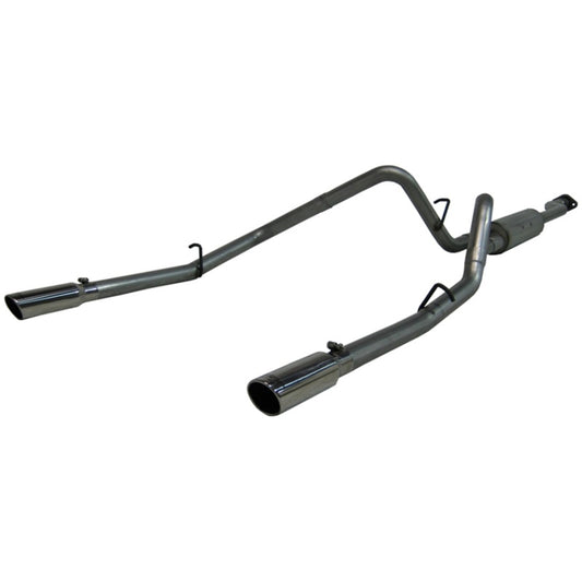 MBRP Armor Lite Series Cat Back Exhaust System for Chevrolet Silverado and GMC Sierra 1500 (2003-2007) – Dual Split Rear Exit with 3.5-inch Tip