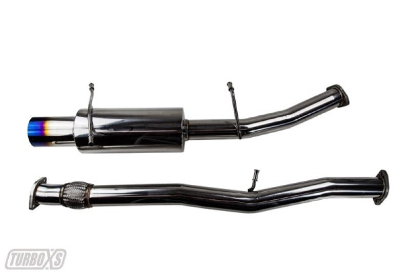 Turbo XS 02-07 Subaru WRX/STi Catback Exhaust with 4.5-Inch Blued Tip