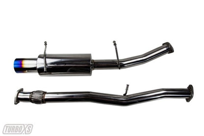 Turbo XS 02-07 Subaru WRX/STi Catback Exhaust with 4.5-Inch Blued Tip