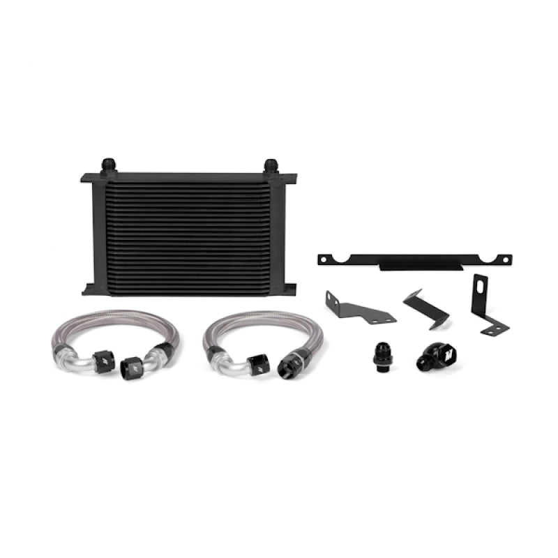 Mishimoto Mitsubishi Evolution 7/8/9 Black Oil Cooler Kit - Part Number MMOC-EVO-01BK