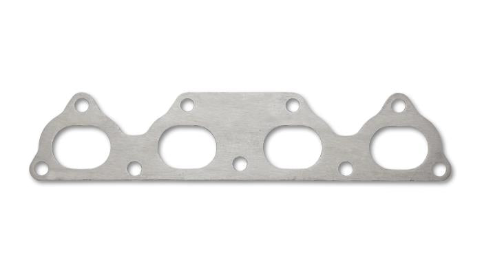 Vibrant Mild Steel Exhaust Manifold Flange for Honda D-Series Engines, Part Number 14610D