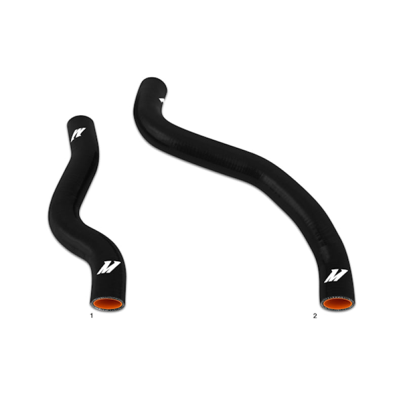 Mishimoto Mitsubishi EVO 6 Black Silicone Radiator Hose Kit - High-Performance Cooling System Replacement