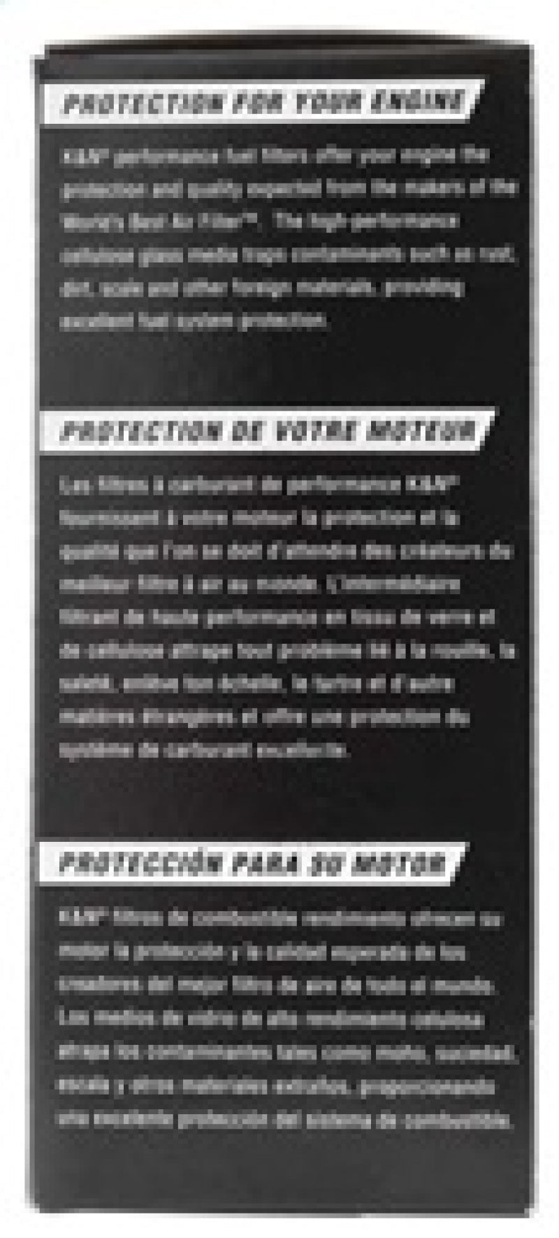 K&N Engineering PF-2200 Cellulose Media Fuel Filter for Mercury Mystique (3-inch OD x 5.625-inch Length)