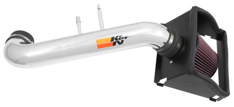 K&N Engineering High Flow Performance Cold Air Intake Kit for 2015-2016 Ford F-150 5.0L V8 - Part #77-2591KP