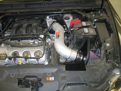 K&N Engineering 69-3528TS Silver Typhoon Cold Air Intake for 2010-2012 Ford Taurus 3.5L V6