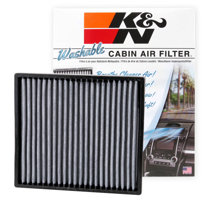 K&N Engineering VF2007 Washable Cabin Air Filter for Kia Forte and Hyundai Genesis Coupe
