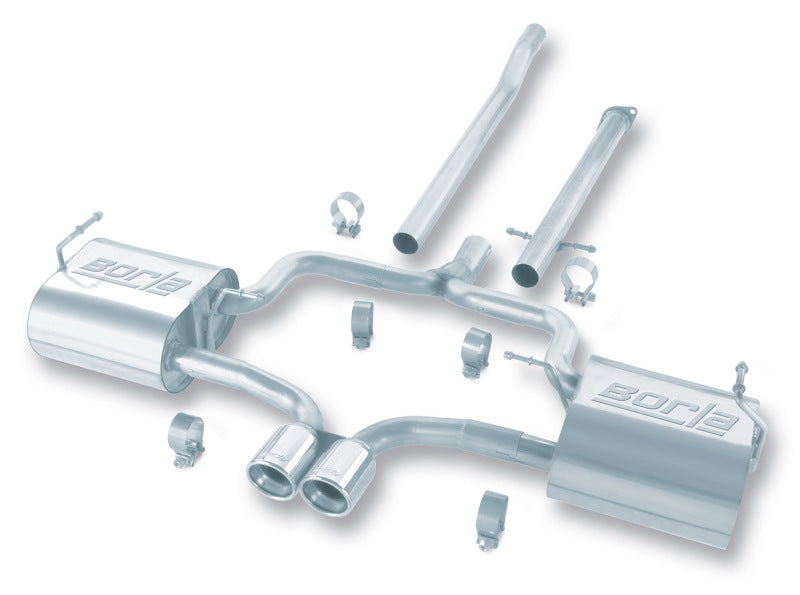 Borla Tourings Cat-Back Exhaust System for 2004-2008 Mini Cooper S & Convertible, Part Number 140120