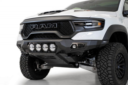 Addictive Desert Designs 2021-2023 Ram 1500 TRX Bomber Front Bumper with Rigid Light Mounts