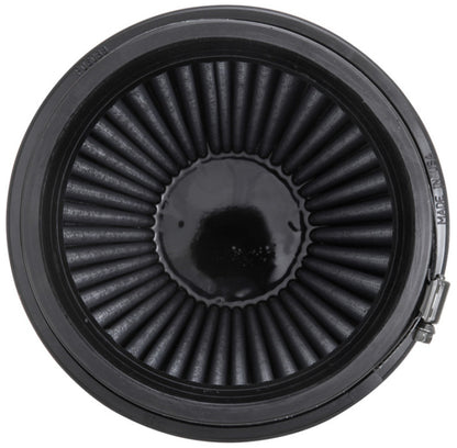 K&N Engineering RU-3102HBK Black Universal Round Tapered Air Filter – 6 Inch Flange Diameter