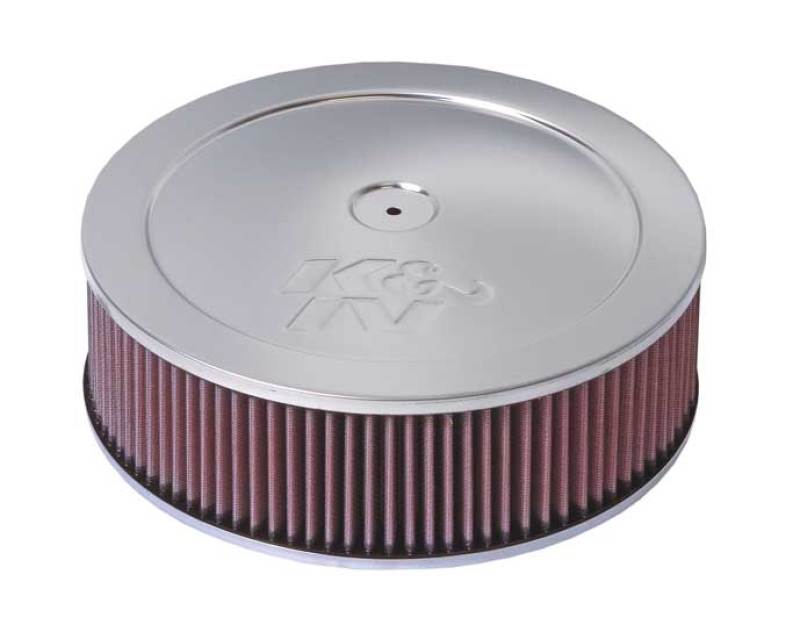 K&N Engineering Custom Round Air Cleaner Assembly Part #60-1180 for Enhanced Airflow and Performance