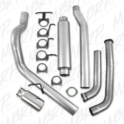 MBRP Armor Lite Series Turbo Back Exhaust System for Ford F-350 2003-2007 – Single Side Exit