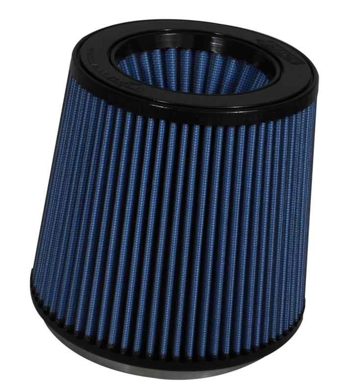 Injen AMSOIL Replacement Nanofiber Dry Air FIlter 5in Flange Diameter/6.5in Base/6in Height/70 Pleat