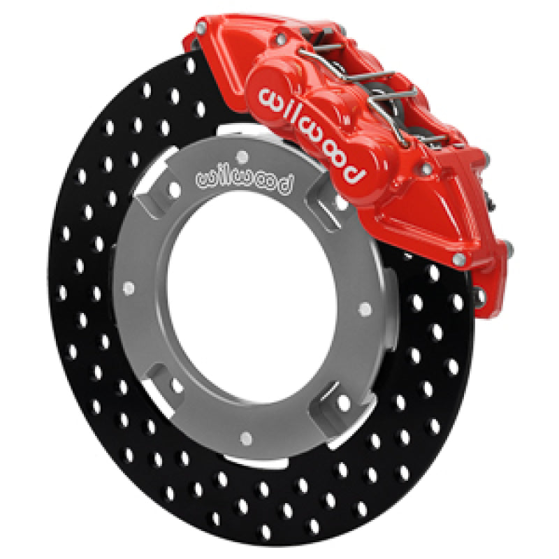Wilwood Can-Am X3RS 17-21 Front Brake Kit with 6-Piston Calipers and Drilled Rotors
