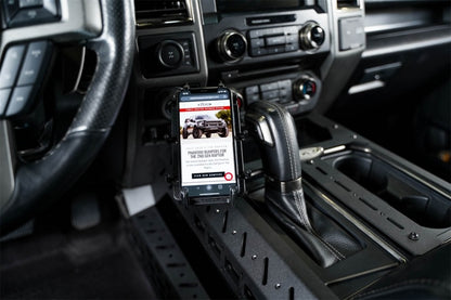 Addictive Desert Designs 15-20 Ford F-150 & Raptor Center Console Molle Panels - Full Set