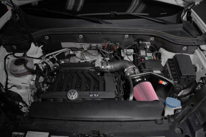 K&N Engineering 69-9756TC Performance Air Intake System for 2018-2020 Volkswagen Atlas V6 3.6L