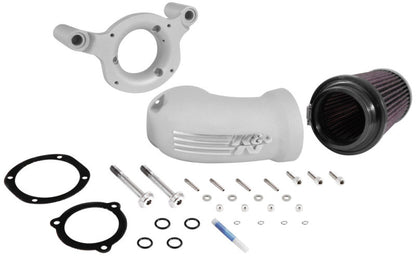 K&N Engineering 57-1137S High-Flow Air Intake System for Harley-Davidson Softail and Touring Models