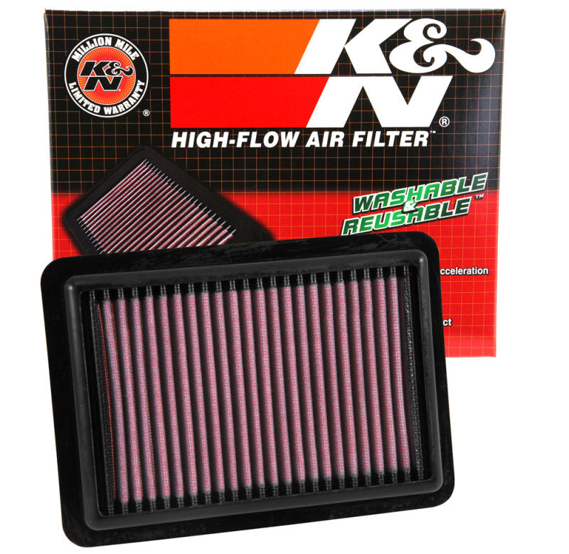 K&N Replacement Panel Air Filter for 2015-2018 Honda Fit 1.5L L4 by K&N Engineering Part #33-5027