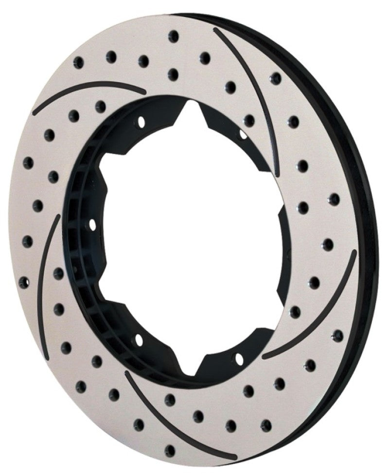Wilwood UL30 Iron Drilled Performance Rotor - 11 Inch Diameter, Black Finish, 6-Lug Pattern