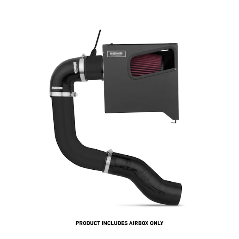 Mishimoto Part Number MMAB-WRX-15 Black Powdercoated Airbox for 2015-2018 Subaru WRX