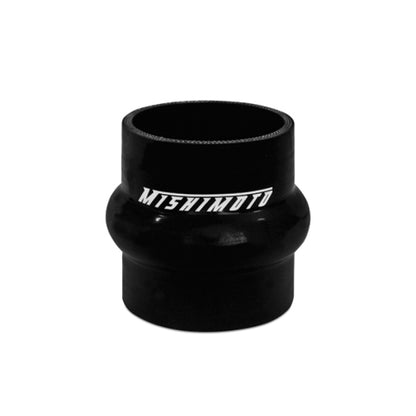 Mishimoto 2.5-inch Black Silicone Hump Hose Coupler for Intake and Intercooler Piping