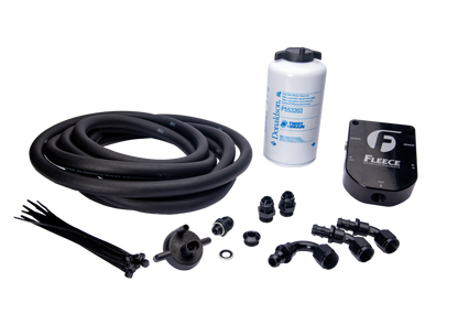 Fleece Performance 98.5-02 Dodge Cummins Auxiliary Fuel Filter Kit