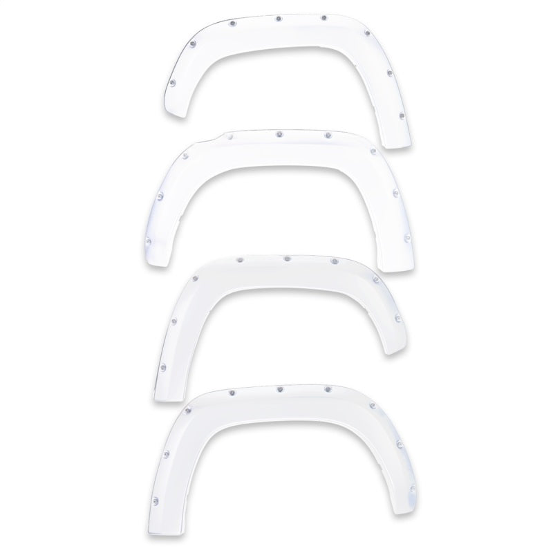 EGR 14+ Chevrolet Silverado Bolt-On Look Fender Flares – Summit White, Color Match Set