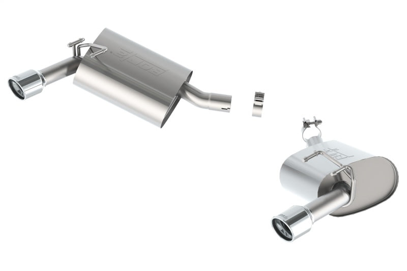 Borla 11845 S-Type Axle-Back Exhaust System for 2014-2015 Chevrolet Camaro 3.6L V6 RWD