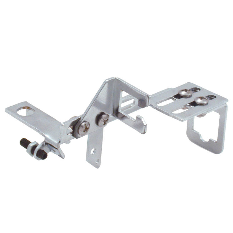Spectre Throttle Cable Bracket Part #24283 – Adjustable Chrome Carburator Mounting Support