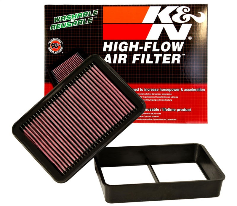 K&N Engineering 33-2392 High-Flow Drop-In Air Filter for Mitsubishi Lancer 2008-2014