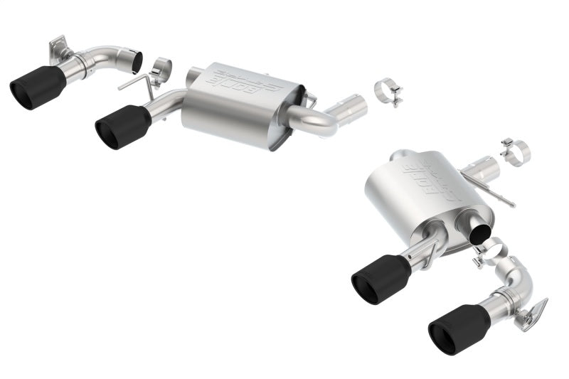Borla S-Type Axle-Back Exhaust System for 2016-2024 Chevrolet Camaro SS and LT1 with Dual Mode Valves Part #11924CB