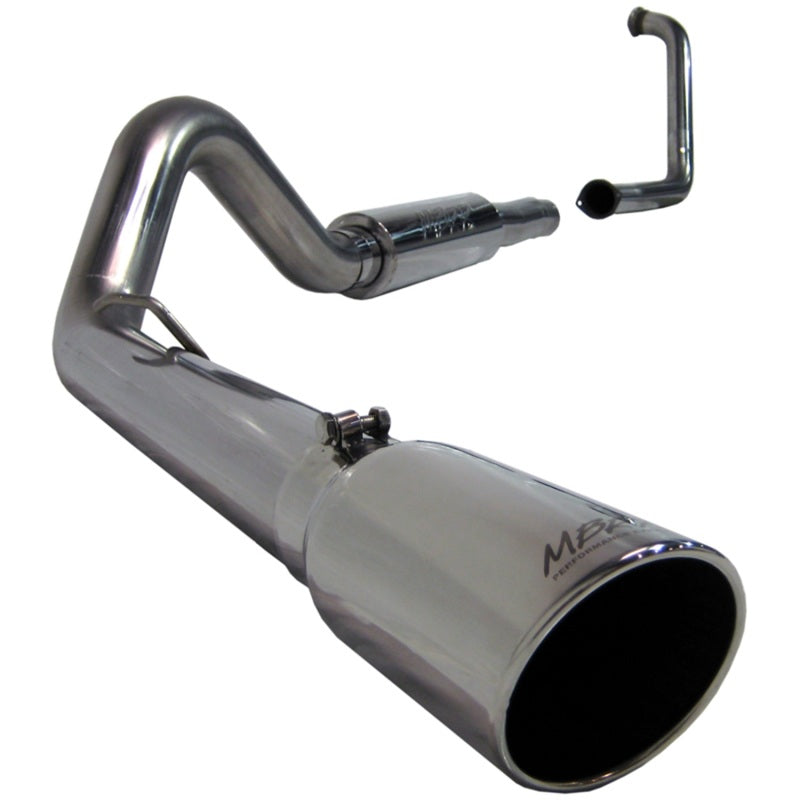 MBRP Armor Plus Series 2003-2005 Ford Excursion 6.0L Turbo Back Single Side Exhaust System with 3.5-inch Turbo Down Pipe and 5-inch Tip