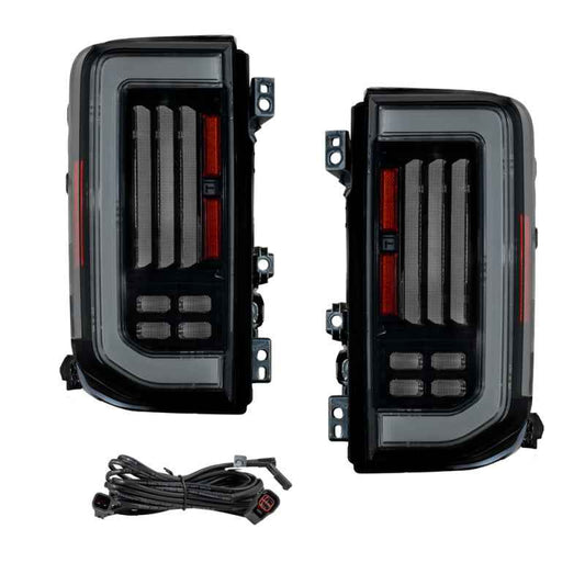 Form Lighting 2021-2025 Ford Bronco LED Tail Lights Smoked (Pair)