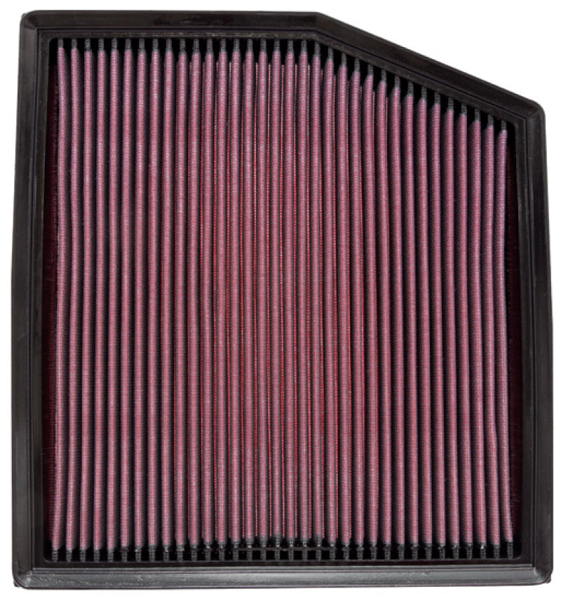 K&N Engineering 33-2458 High-Flow Replacement Air Filter for BMW 135i and 335i Models
