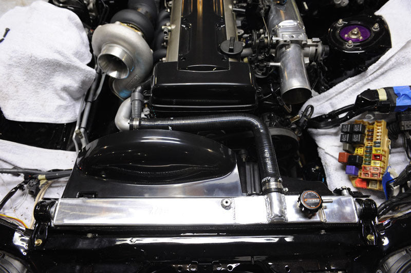 Mishimoto 93-98 Toyota Supra Aluminum Radiator - Performance Cooling Upgrade